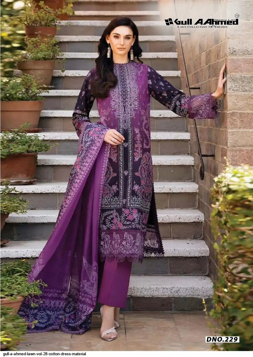 GULL A AHMED LAWN VOL 28 - 229